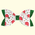 Santa Hat Standard Hair Bow