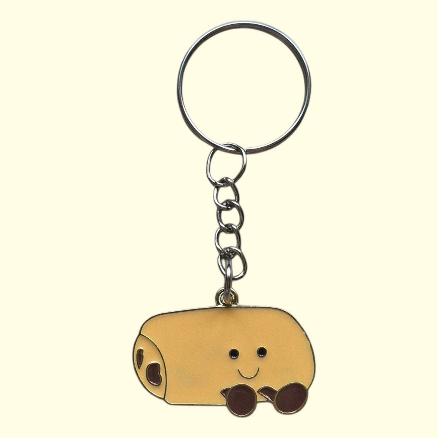 Pain Au Chocolat Keyring