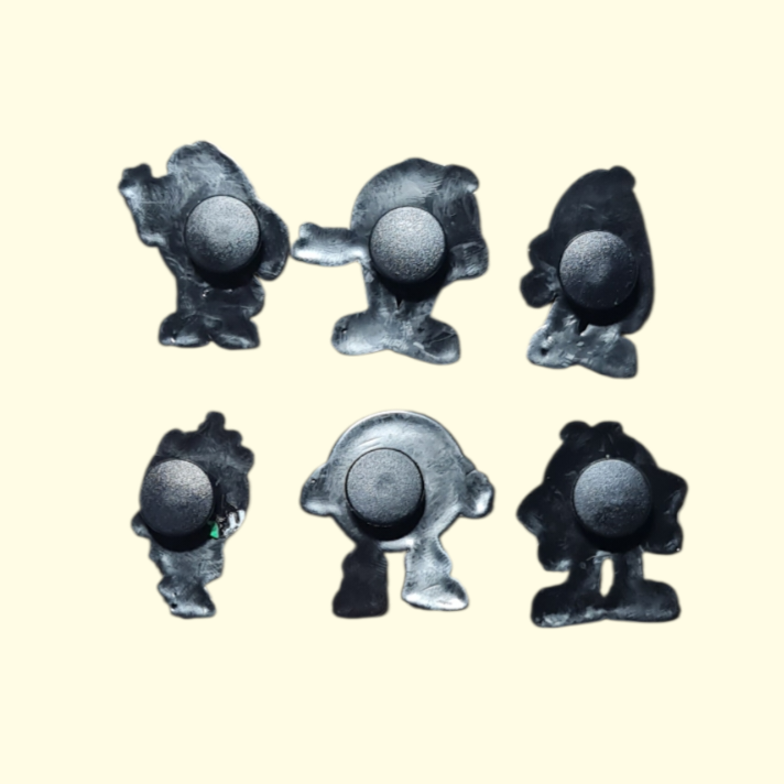 M&M's Crocs Charms x6