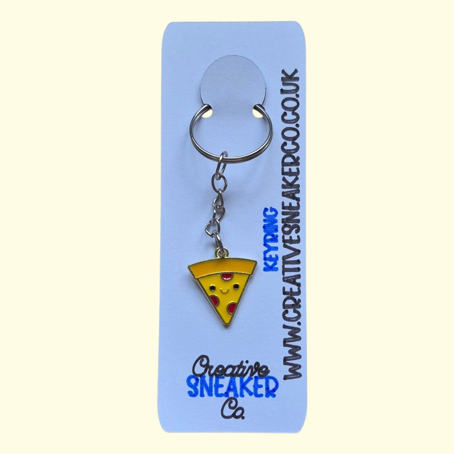 Pizza Keyring