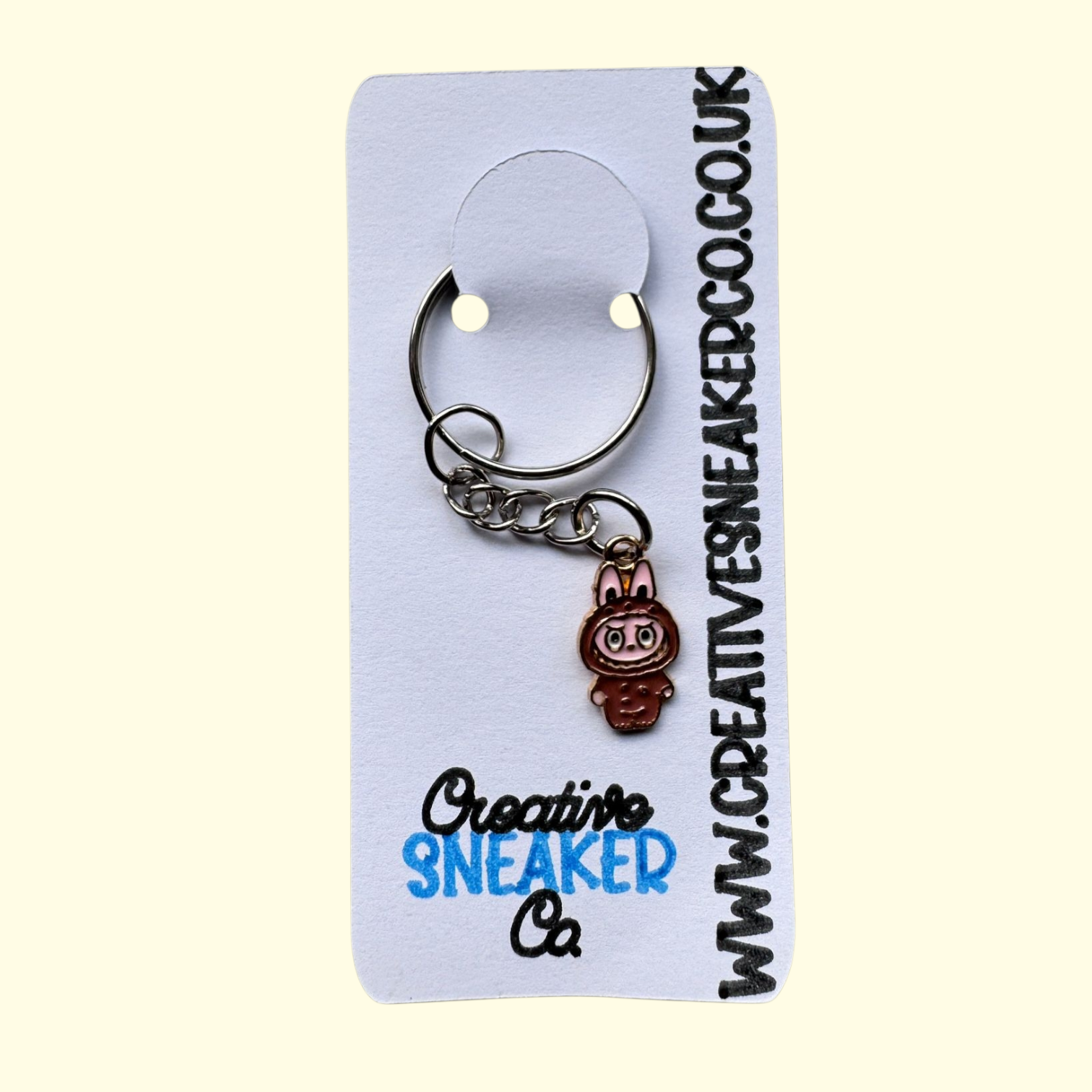 Labubu Body Brown Keyring