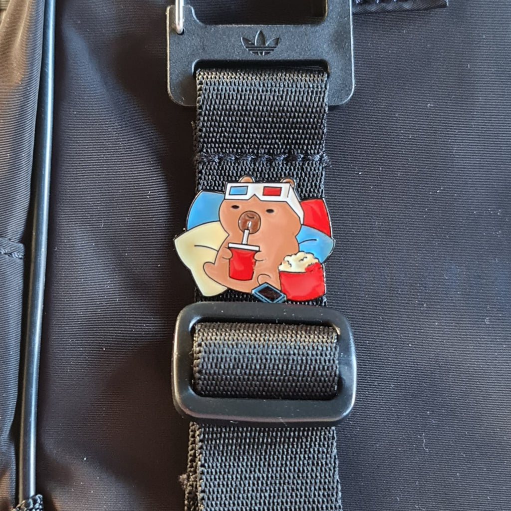 Capybara Cinema Pin Badge