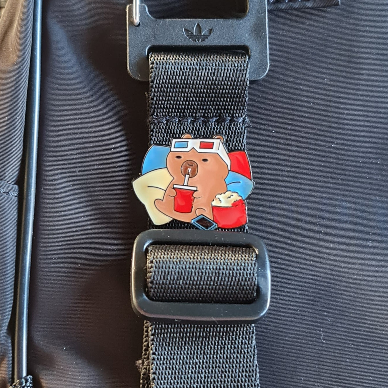 Capybara Cinema Pin Badge