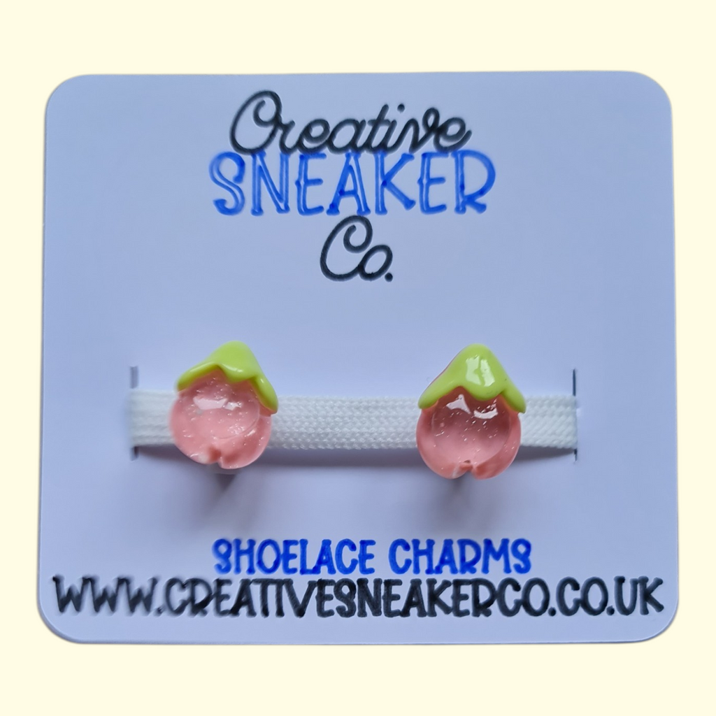 Flower Pink Shoelace Charms