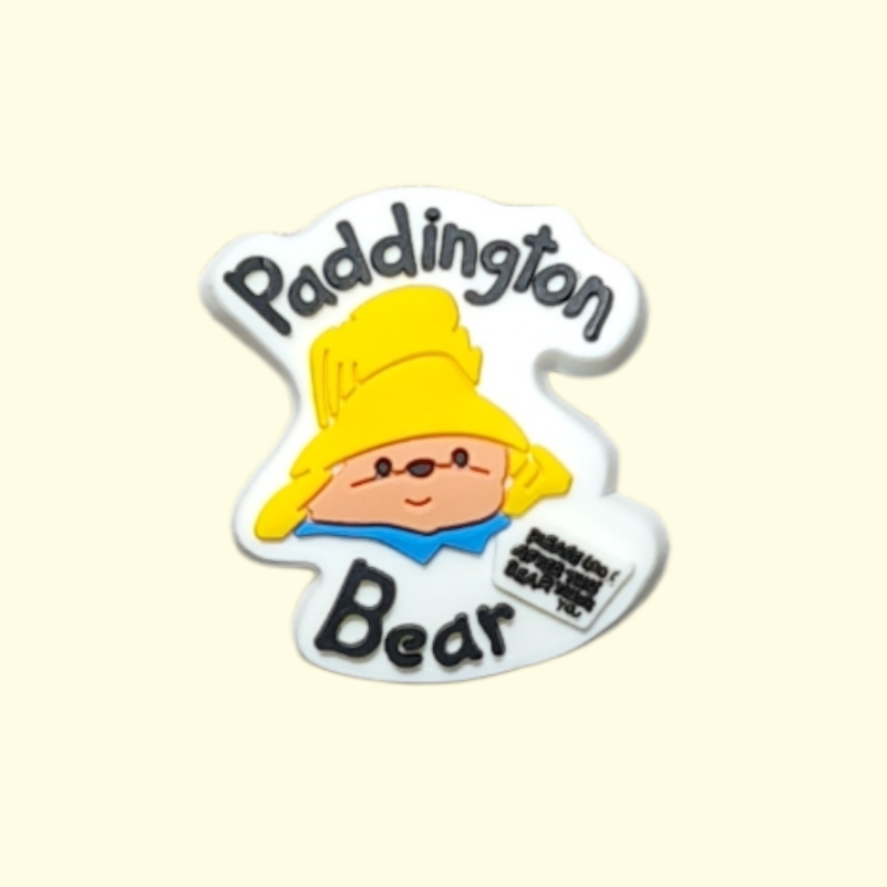 Paddington Bear Crocs Charms x3
