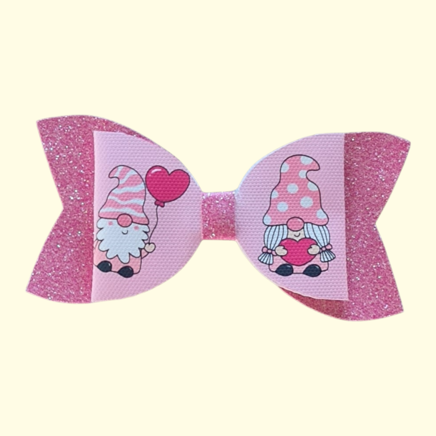 Valentine's Gonk Love Hair Bow
