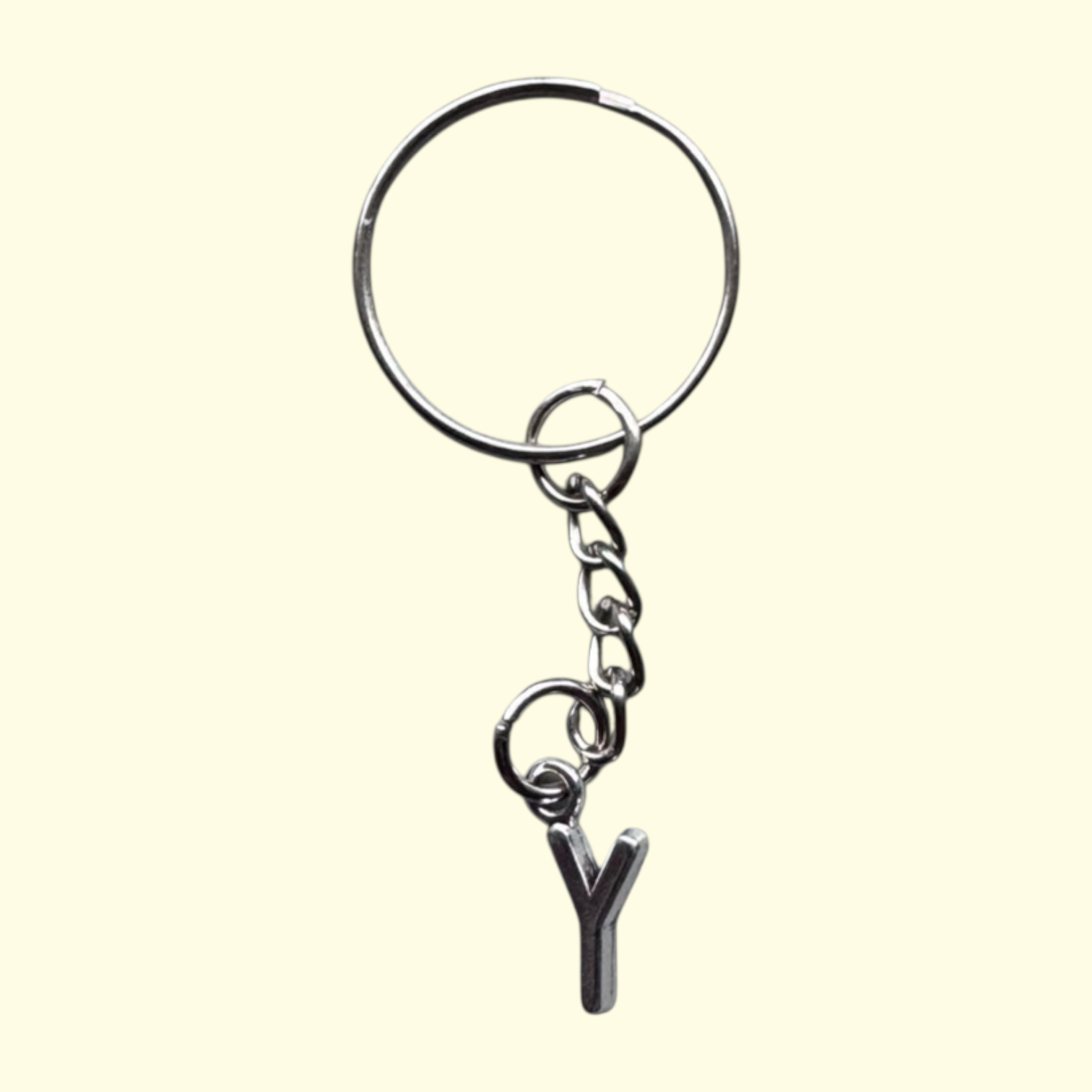 Letter Y Keyring
