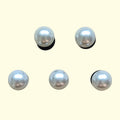 Pearl Crocs Charms x5