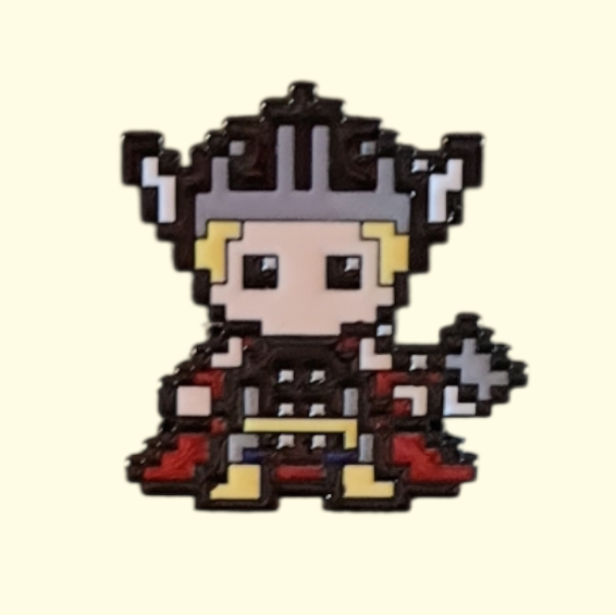 Marvel Thor Blocks Pin Badge