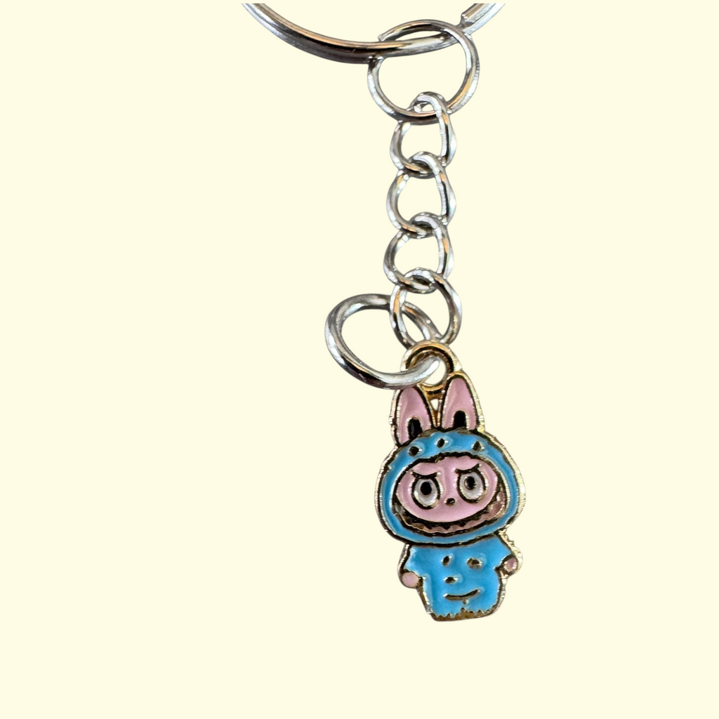 Labubu Body Blue Keyring