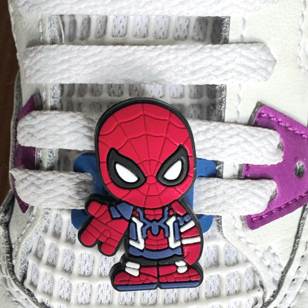 Charm Tag Blue Shoelace Charms
