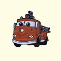 Cars Red Pin Badge