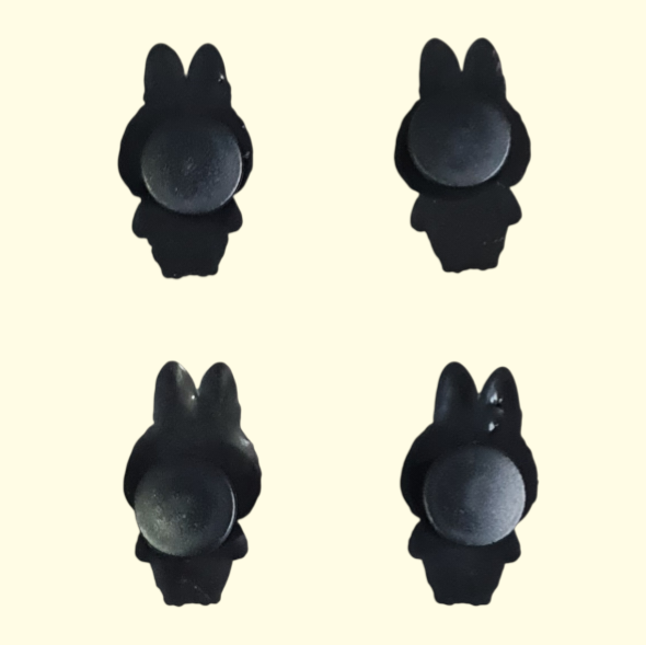 Labubu Big Into Energy Crocs Charms x4