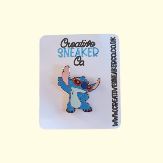 Stitch Sunglasses Pin Badge