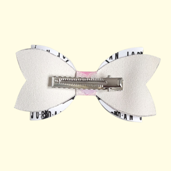 Jumpman Pink Mermaid Hair Bow