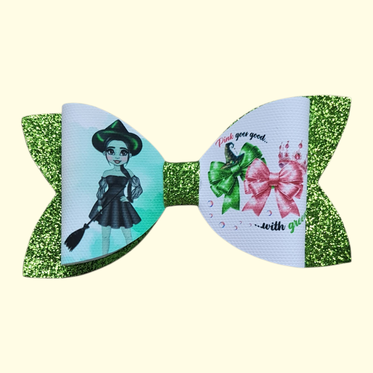 Wicked Elphaba Standard Hair Bow
