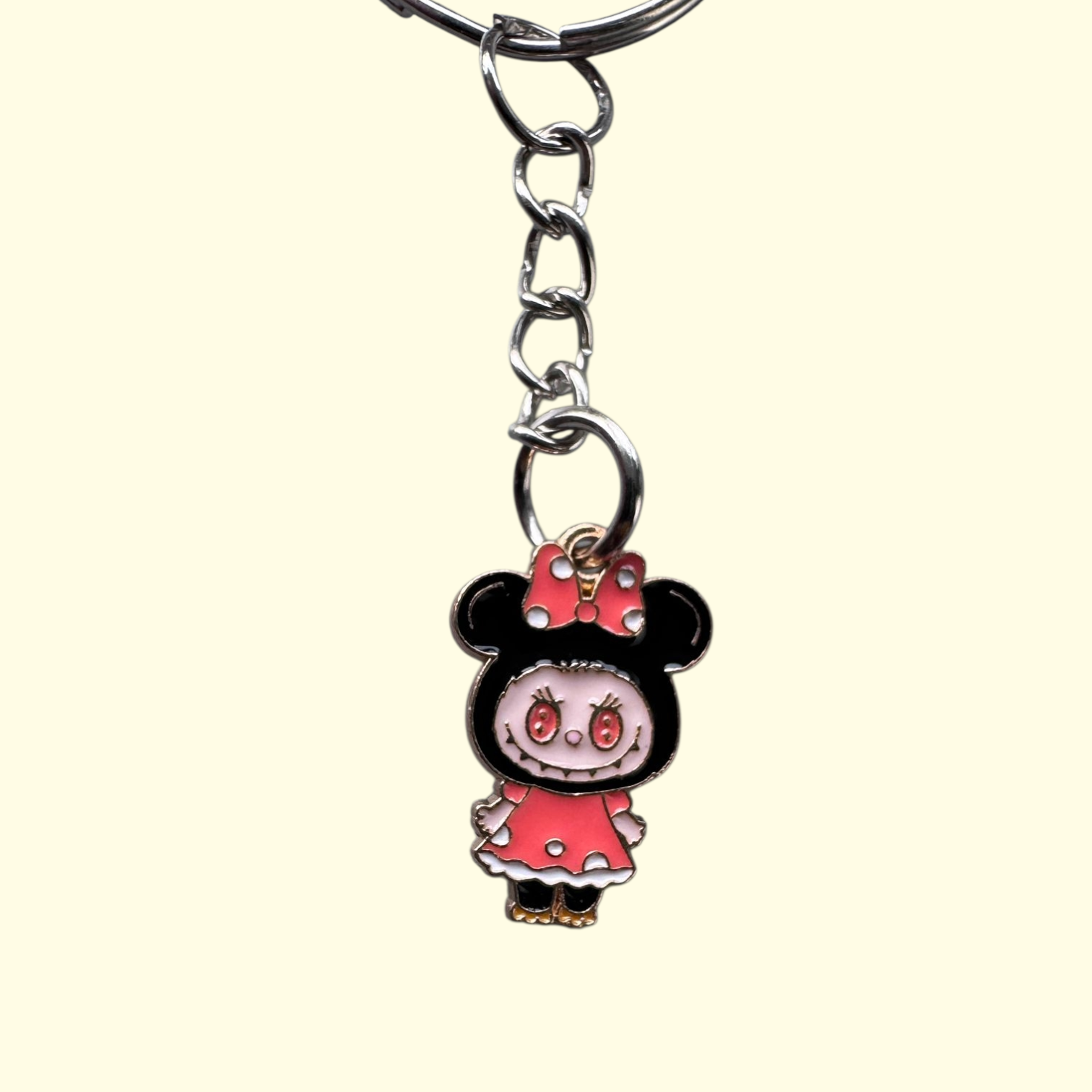 Labubu Minnie Mouse Keyring