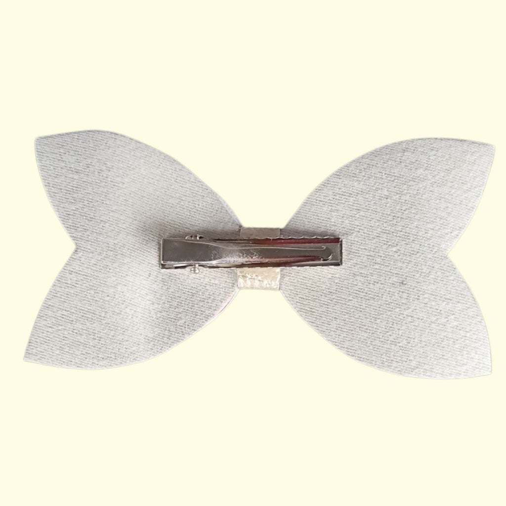Gold Reindeer Standard Hair Bow