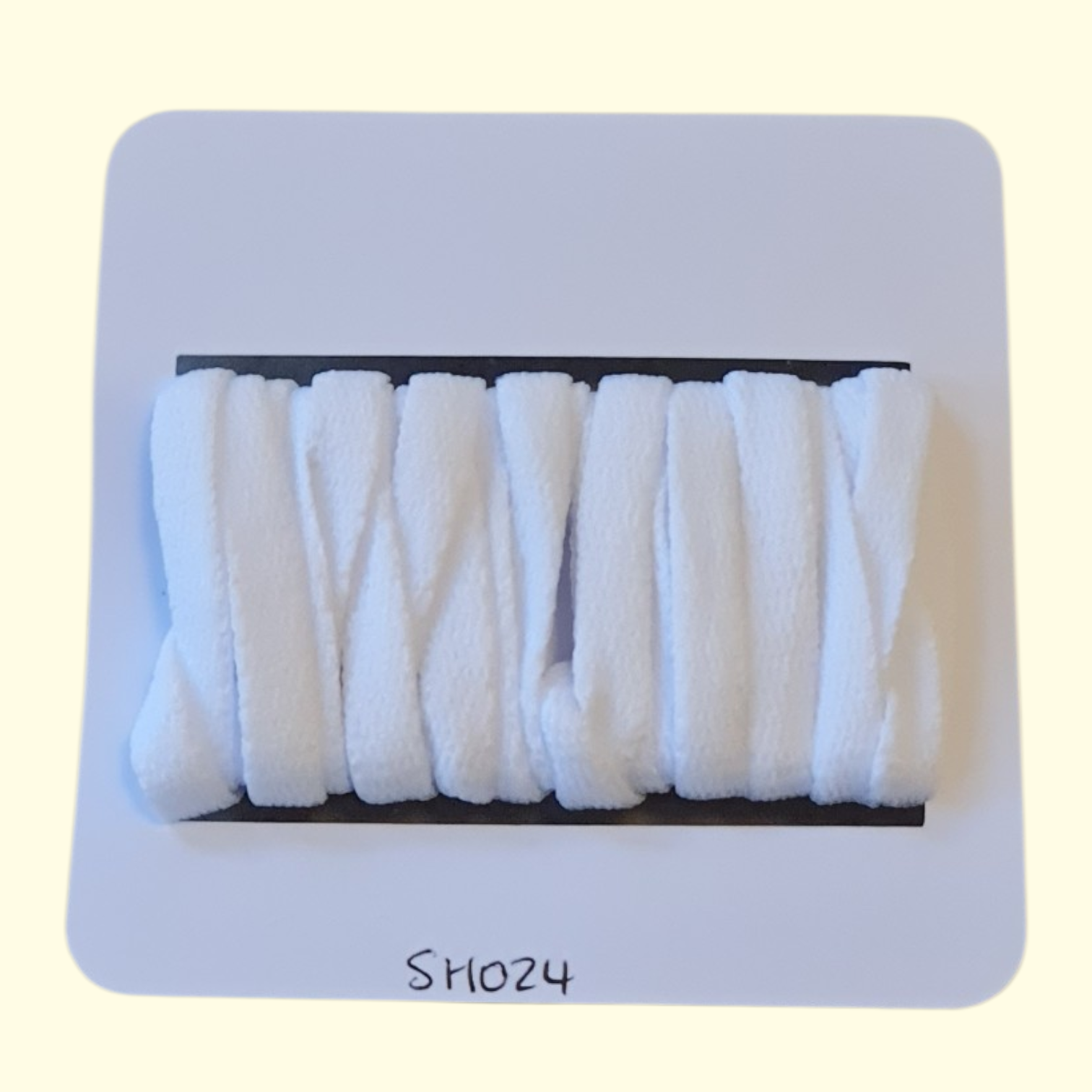 Flat Shoelaces 120cm White