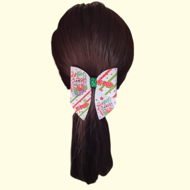 Christmas Saja Boys Sailor Hair Bow