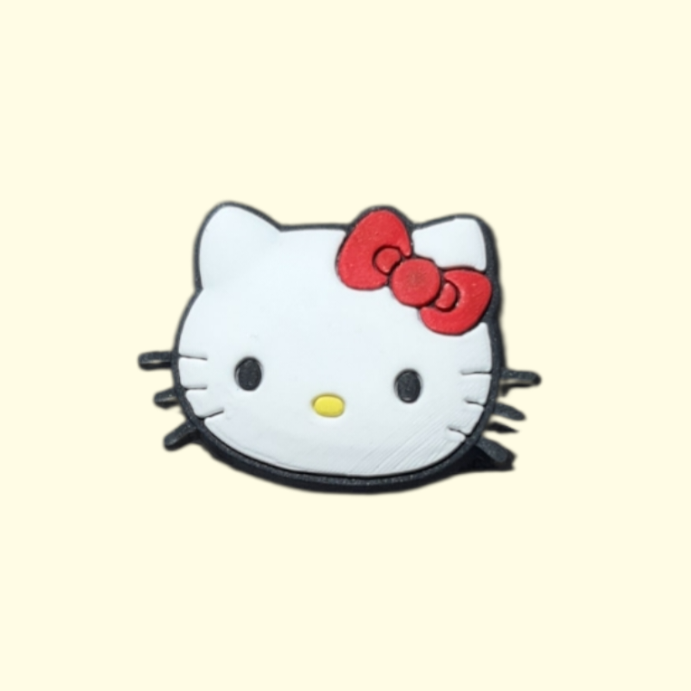 Hello Kitty Crocs Charms x4