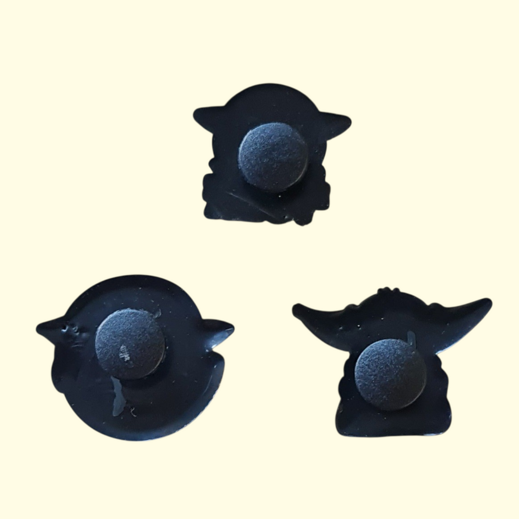 Baby Yoda Crocs Charms x3