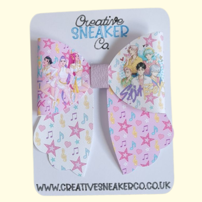 Huntrix and Saja Boys Sailor Hair Bow