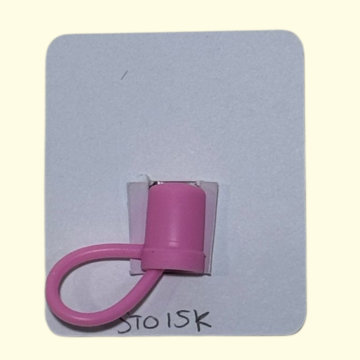 Power Ranger Pink Straw Topper