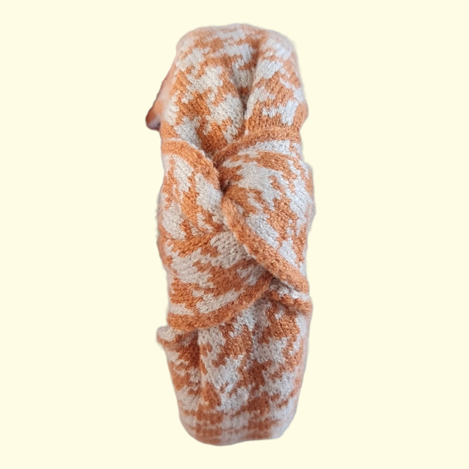 Wide Knot Brown Headband