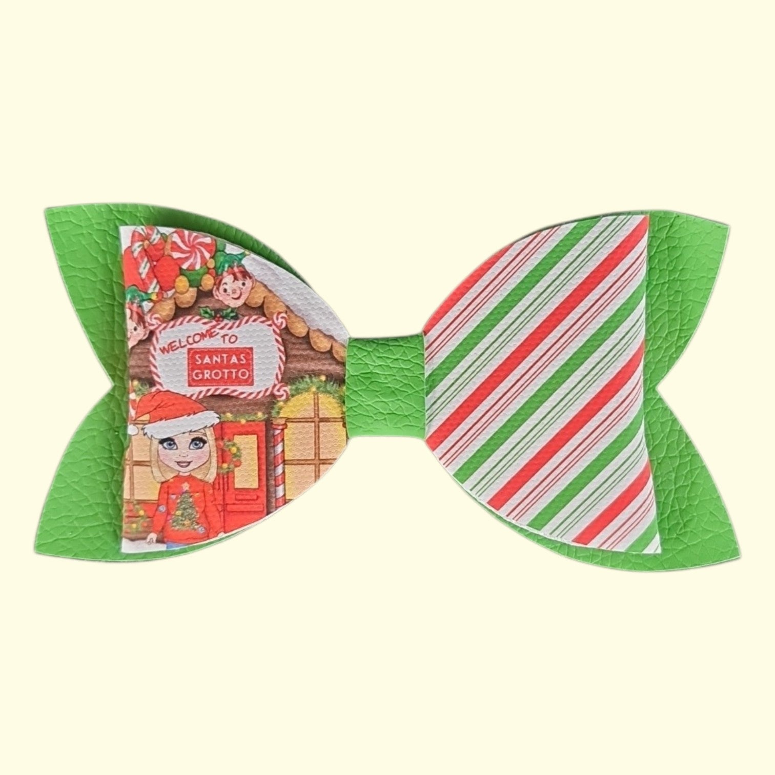 Santa's Grotto Standard Hair Bow