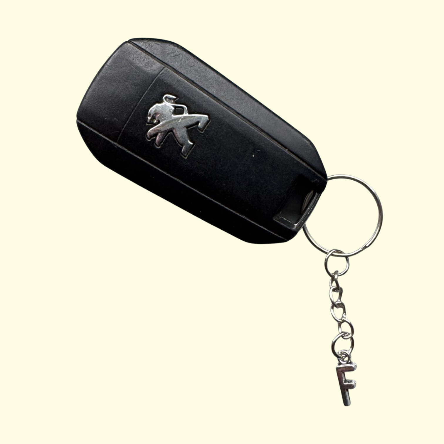 Letter F Keyring