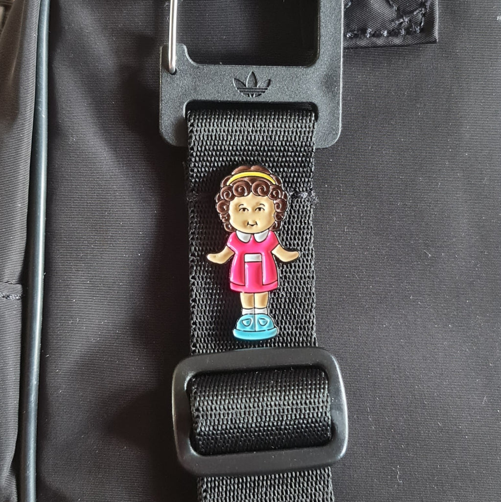 Polly Pocket Doll Pin Badge