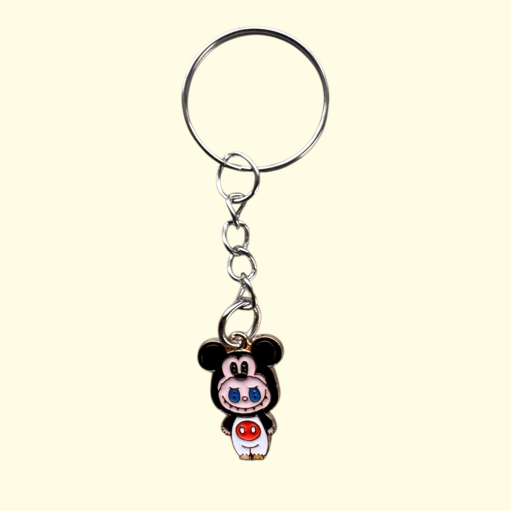 Labubu Mickey Mouse Keyring