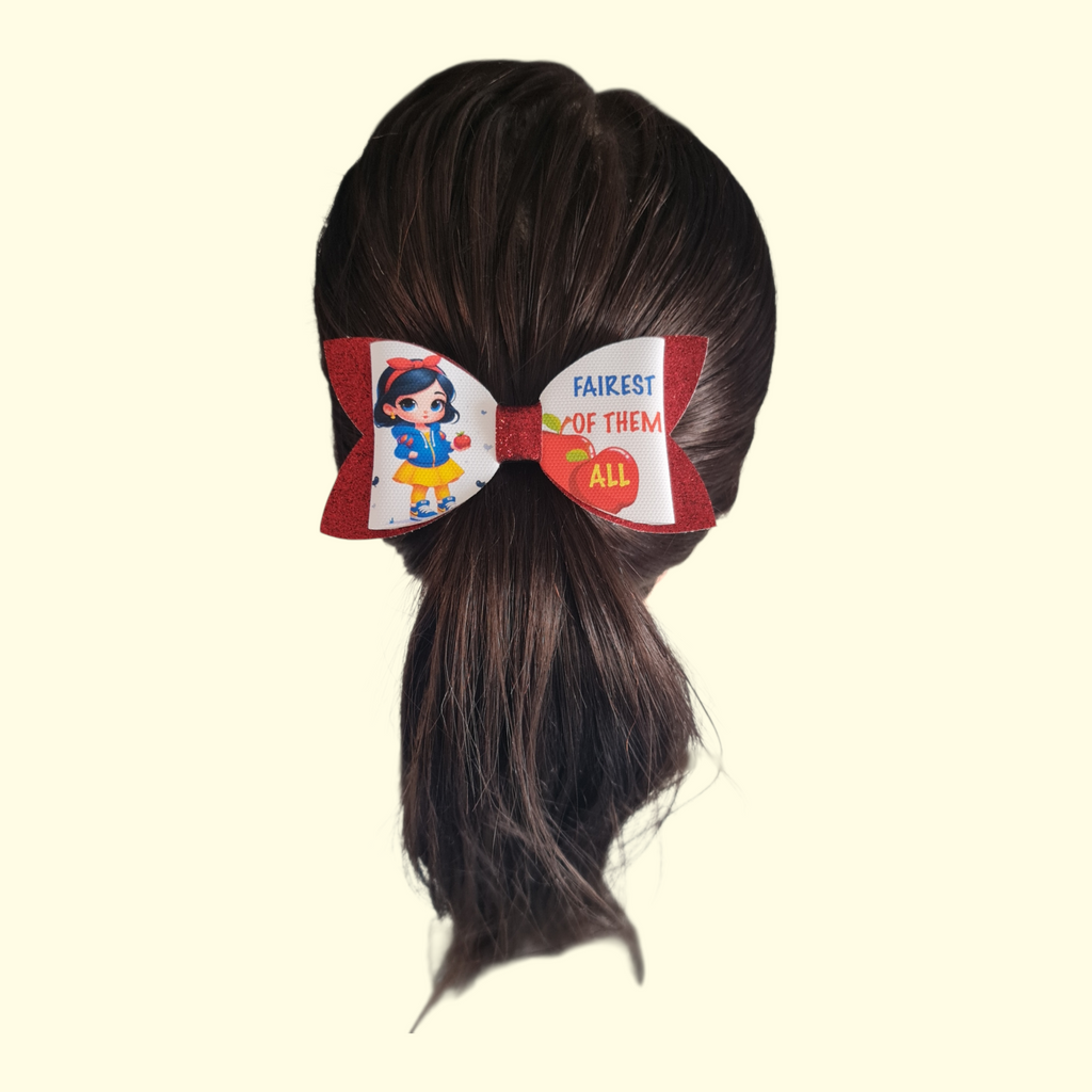 Snow White Hair Bow
