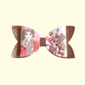 Makeup Brunette Standard Hair Bow