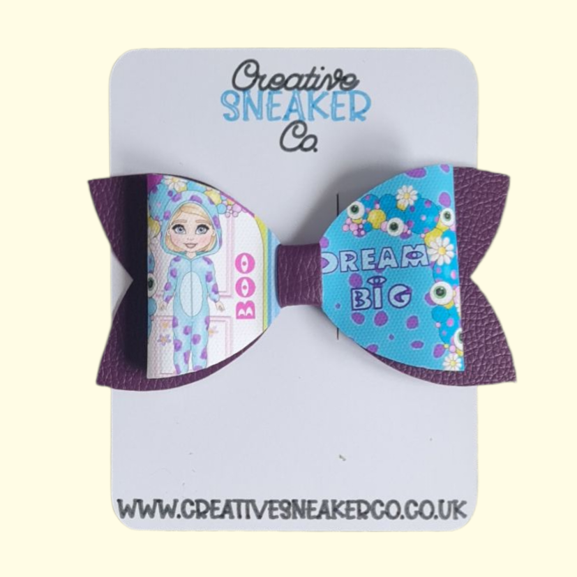 Monsters Inc. Standard Hair Bow