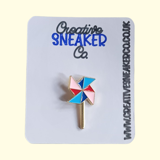 Windmill Pin Badge