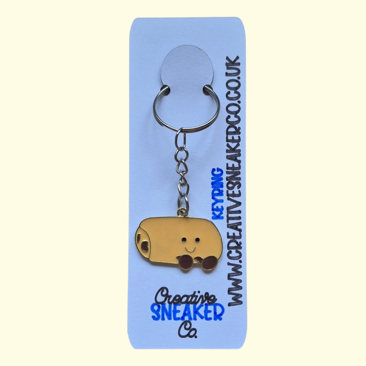 Pain Au Chocolat Keyring