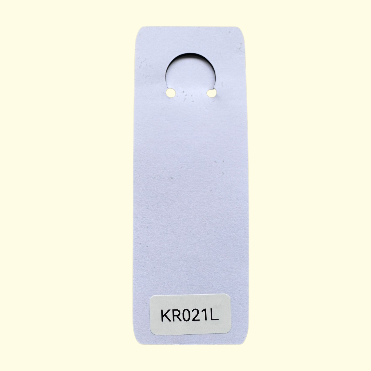 Letter L Keyring