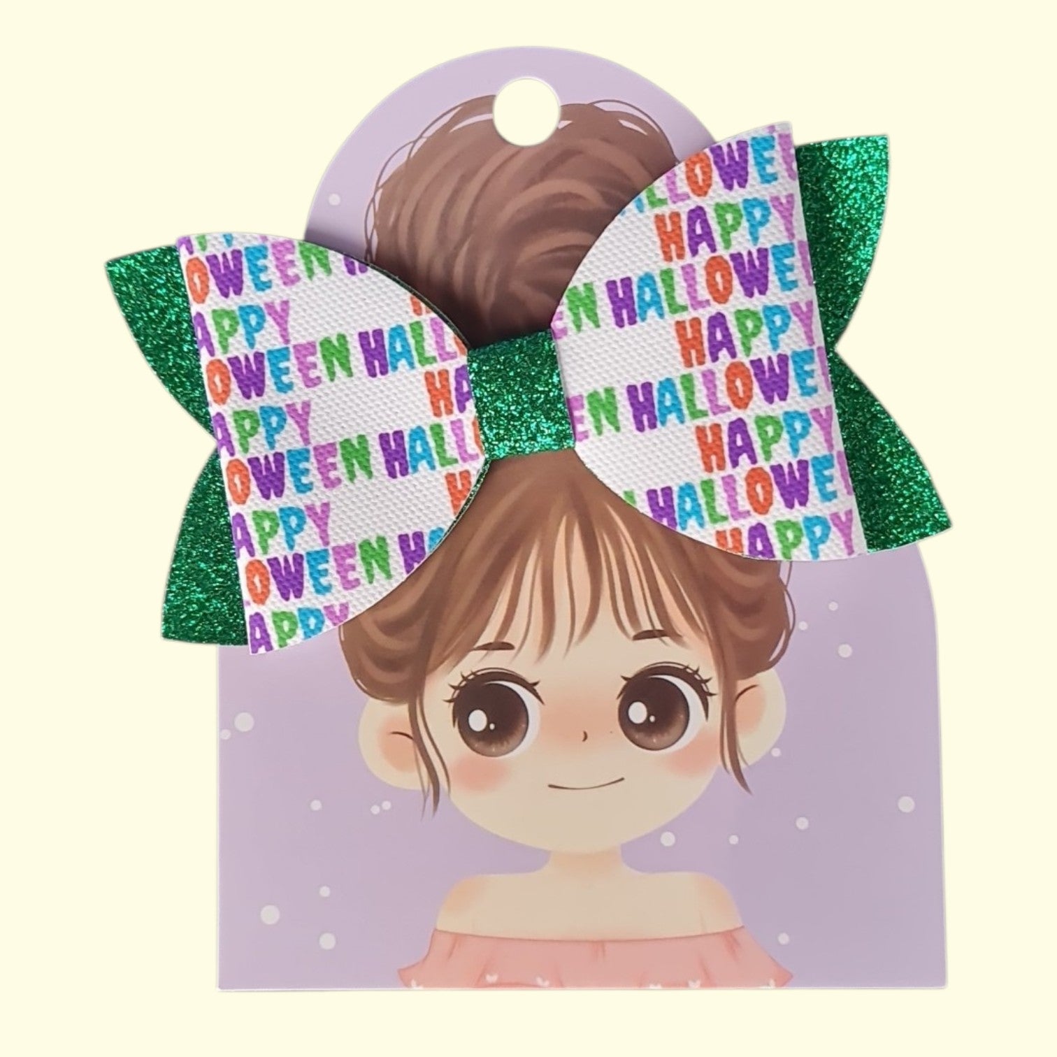 Happy Halloween Standard Hair Bow