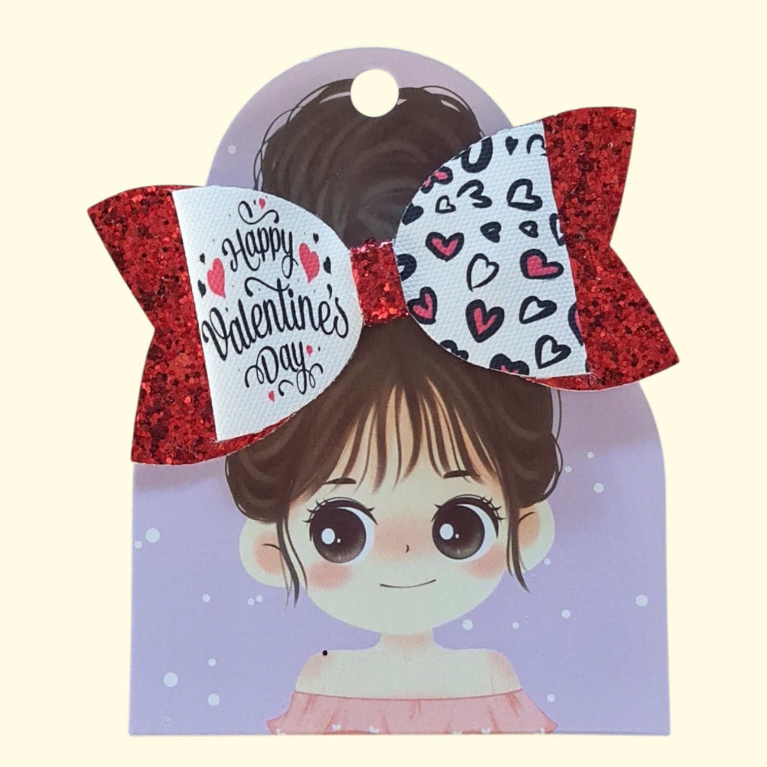 Valentine's Love Hair Bow