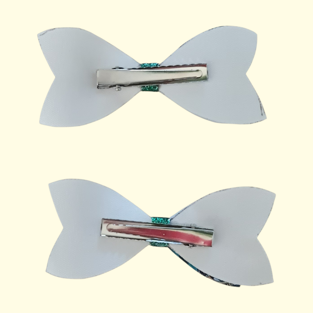 Harry Potter Slytherin Hair Bow x2