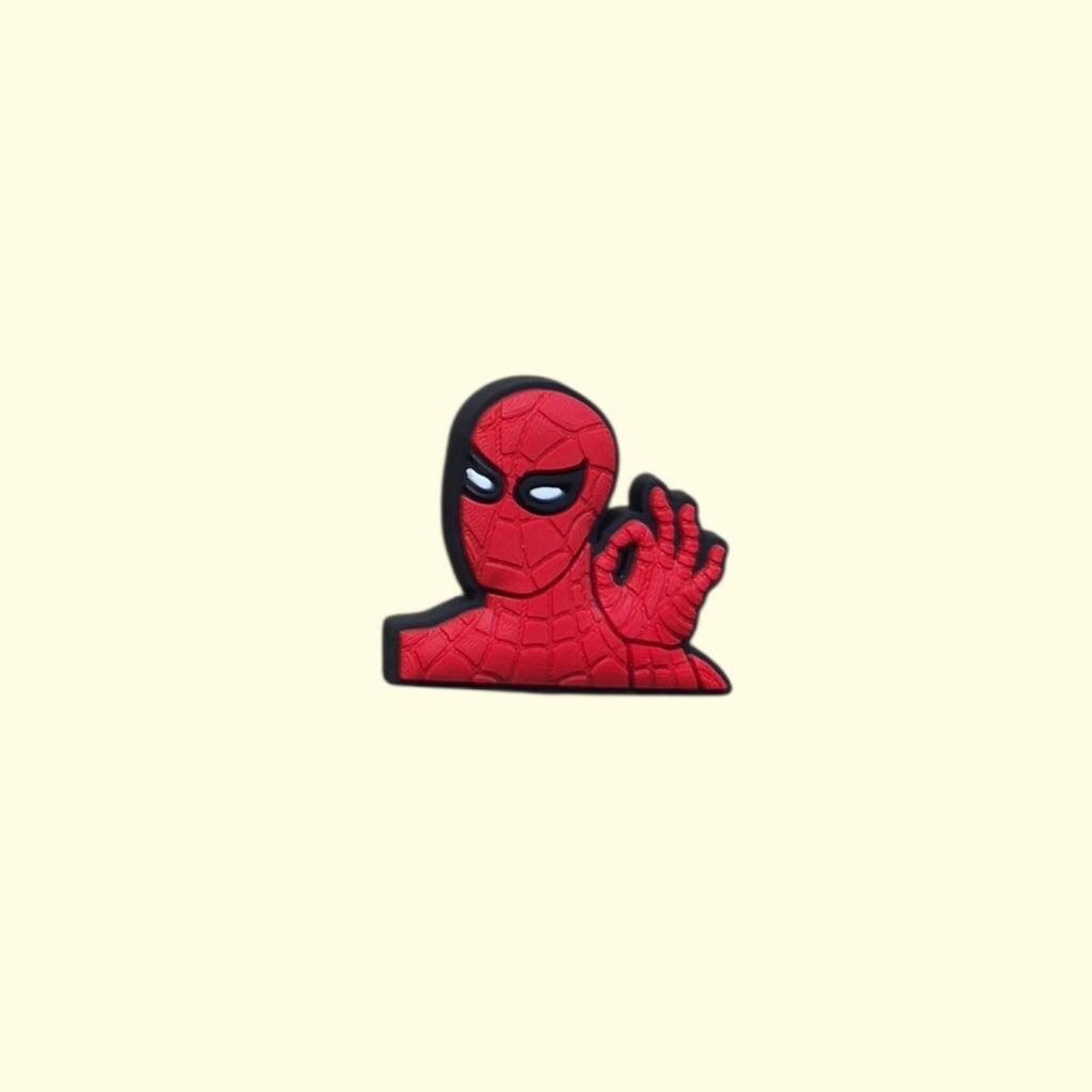 Spiderman Crocs Charms x4