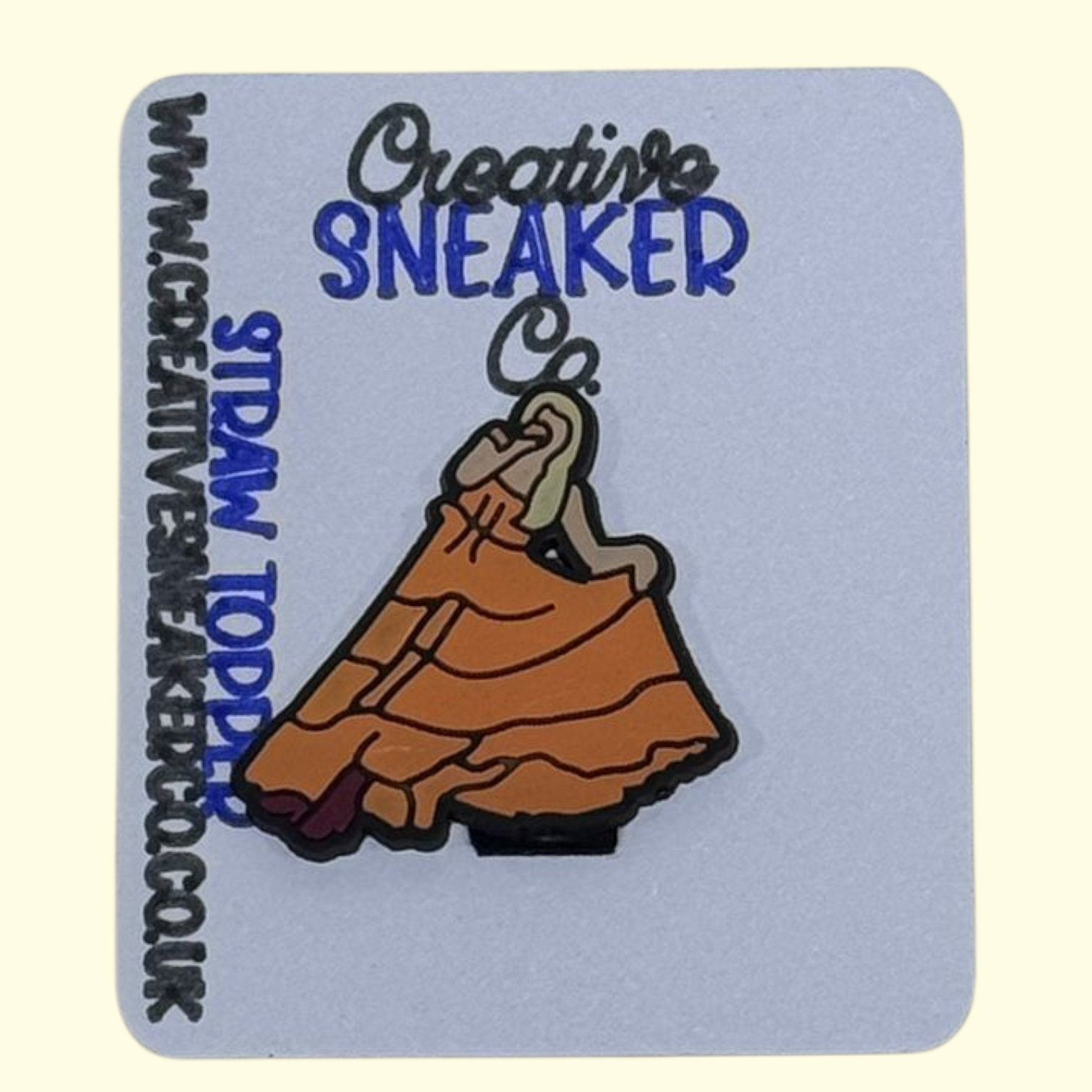 Taylor Swift Orange Straw Topper