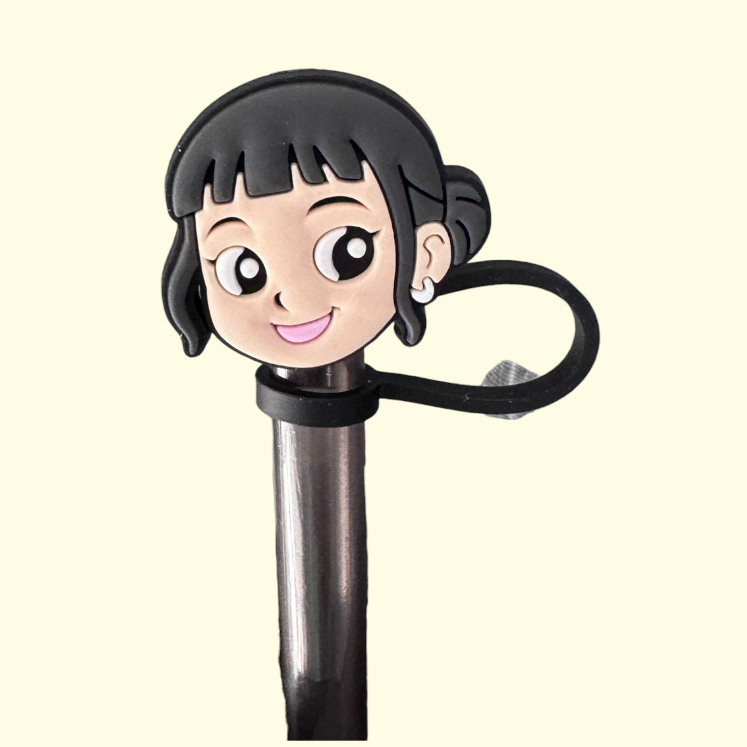 Kpop Zoey Straw Topper