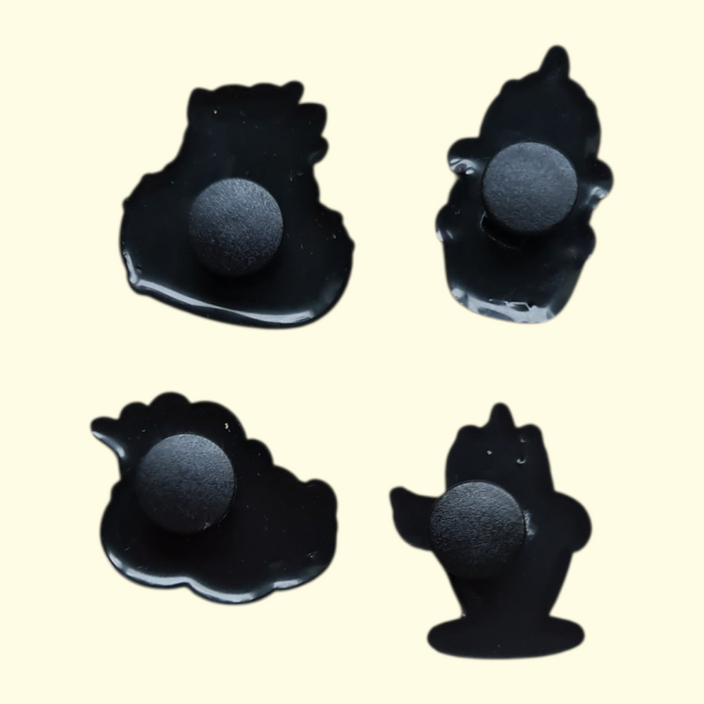 Unicorn Crocs Charms x4