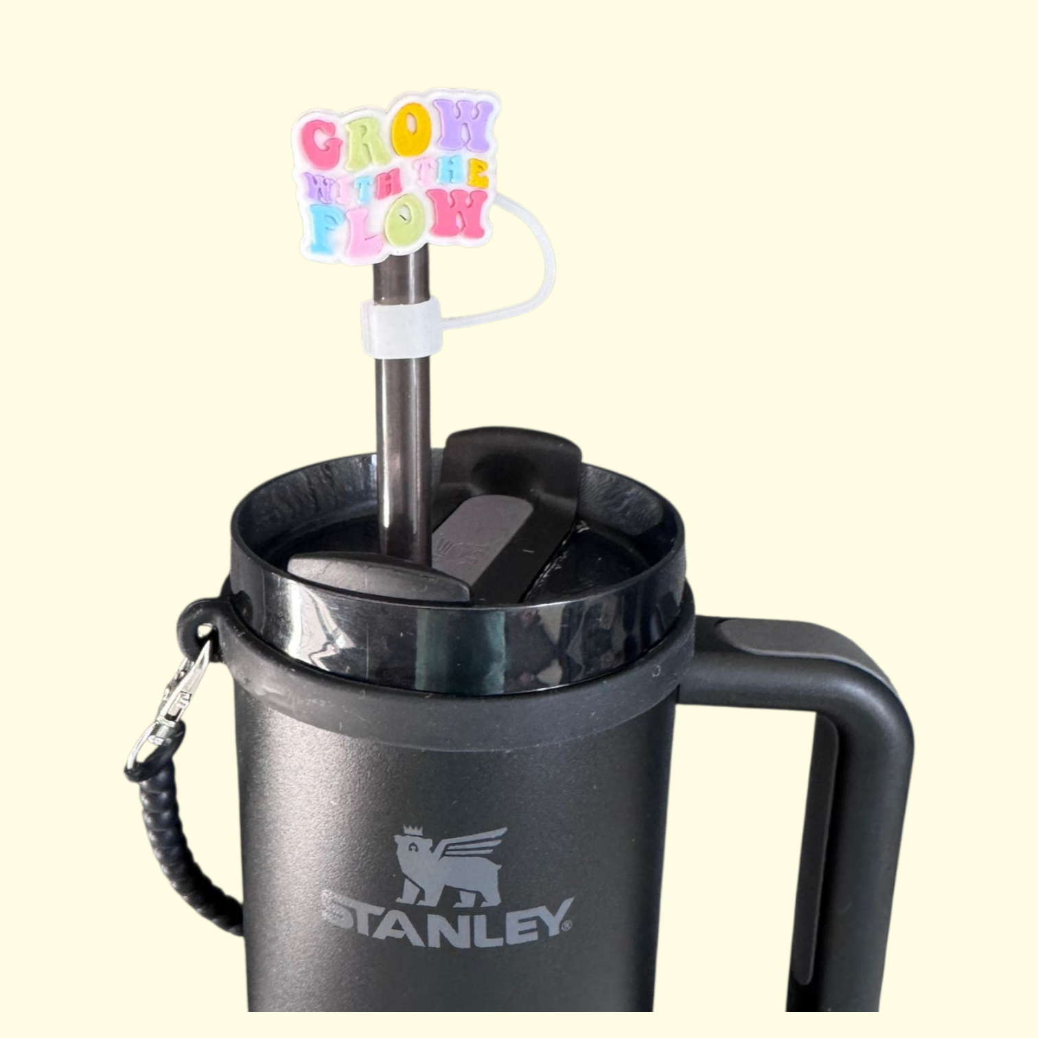 Quote Grow Straw Topper