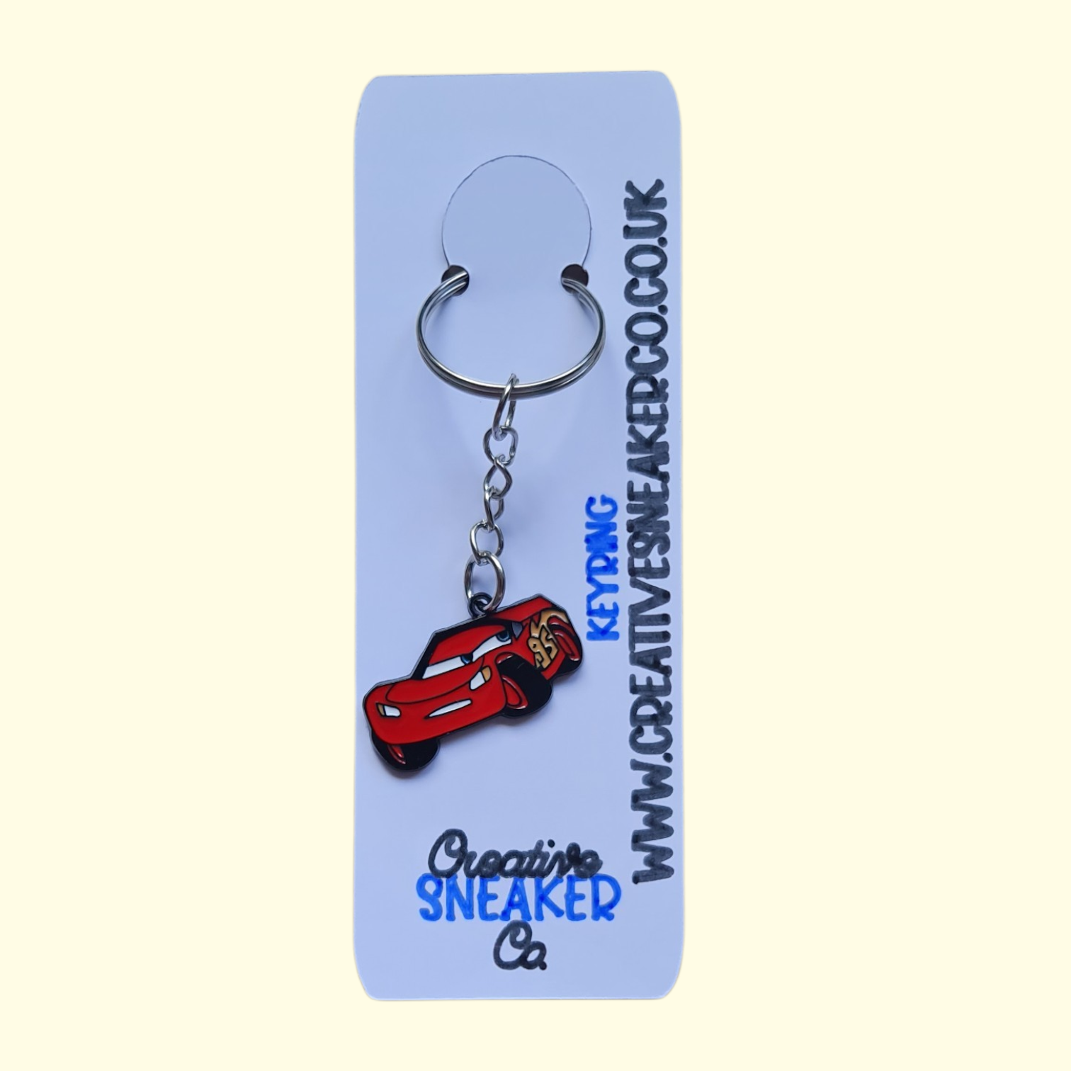 Cars Lightning McQueen Keyring