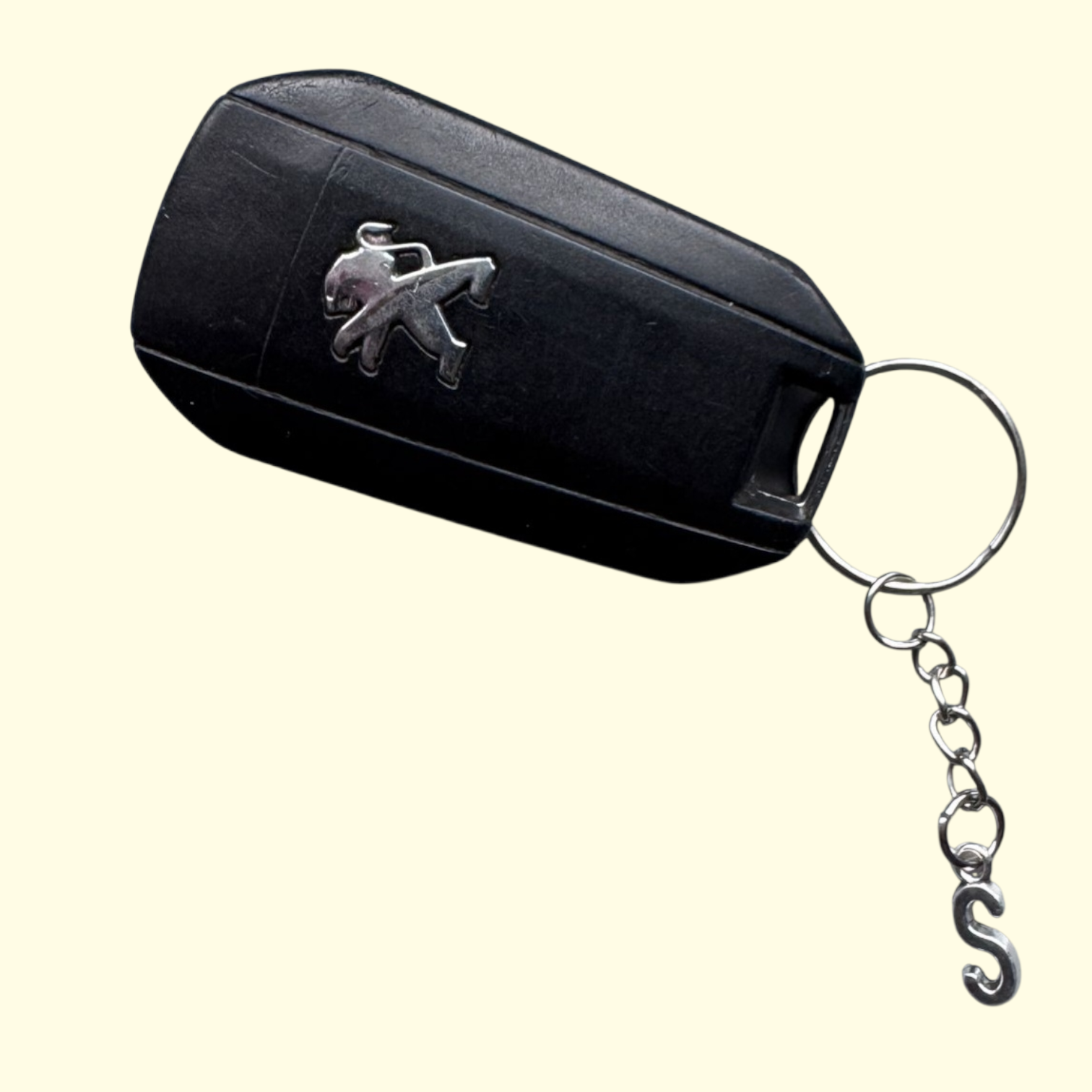 Letter S Keyring