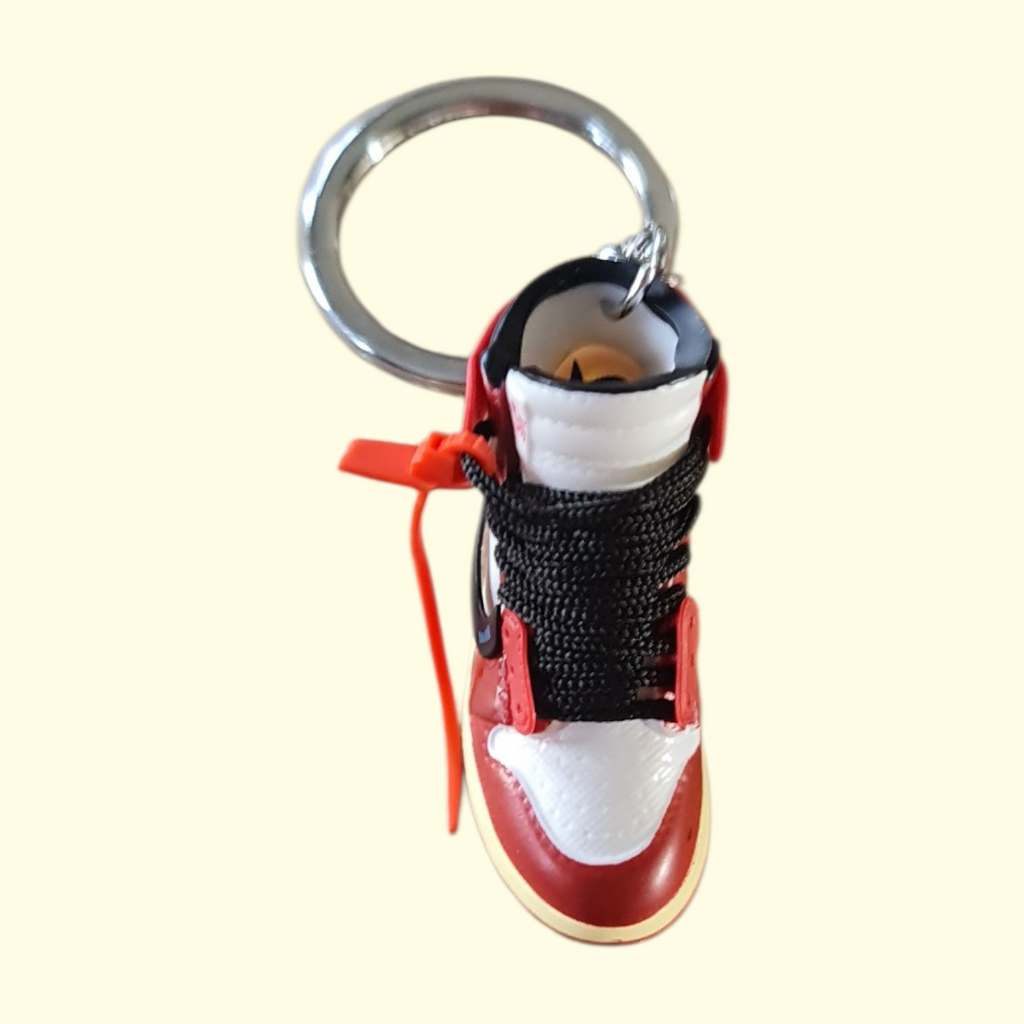 Jordan 1 Off White Trainer Keyring